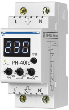 Реле напруги Новатек-Електро РН-40ТС (NTRN04002)