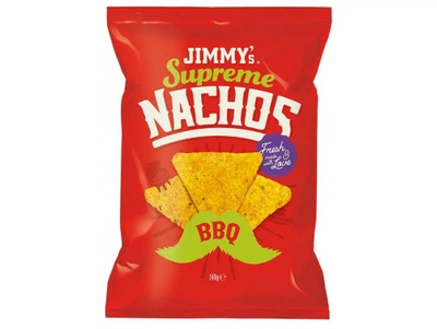 Чипси Начос кукурудзяні BBQ Jimmy’s Supreme 140 г (19681794)