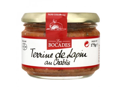 Террін з кролика з шаблі Les Bocades 175 г (19763918)