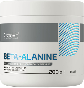 Предтренировочний комплекс OstroVit Beta-Alanine 200 г Лимон (5902232611625)