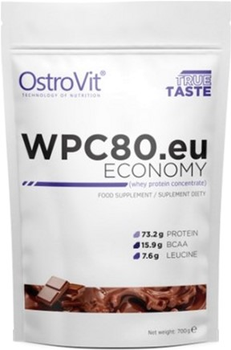 Białko OstroVit WPC80.eu Economy 700 g Czekolada (5902232611892)