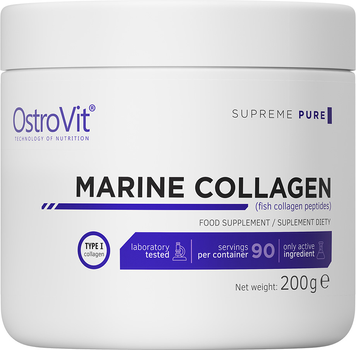 Дієтична добавка OstroVit Marine Collagen 200 г (5903933900261)