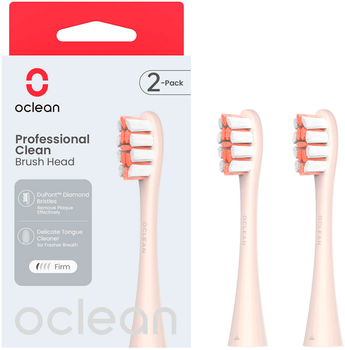 Насадка для електричної зубної щітки Oclean Professional clean 2шт Golden