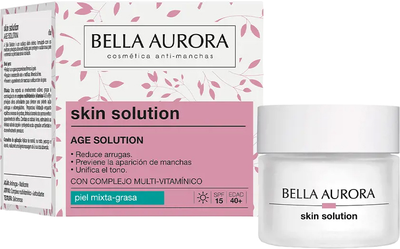 Денний крем для обличчя Bella Aurora Skin Solution Age Solution SPF 15 50 мл (8413400012733)