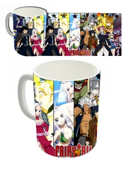 Чашка белая аниме Хвост феи Fairy Tail (z0768)