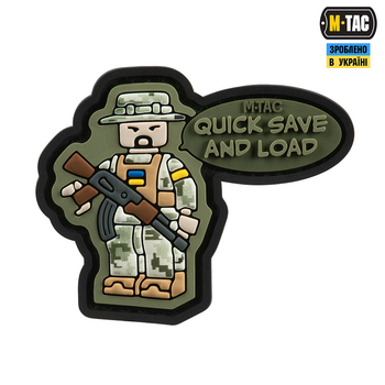 Нашивка Save Quick MM14 M-Tac (PVC)