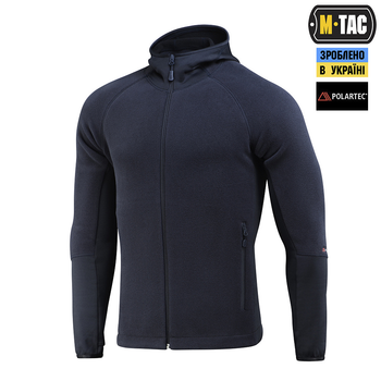 Кофта M-Tac Hoodie Polartec Sport Dark Navy Blue XS