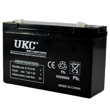 Аккумулятор UKC Battery WST-10 6V 10A