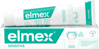Зубная паста Elmex Sensitive + 75 мл (4007965560200)