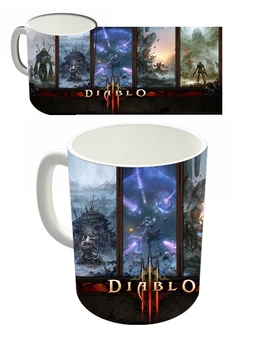 Чашка біла Діабло Diablo (z0646)
