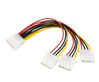 Кабель питания Molex 3xMolex MF 20см (LKMTR_801836)
