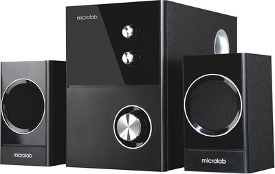 Комп'ютерні колонки Microlab M-223 2.1 17Вт Black
