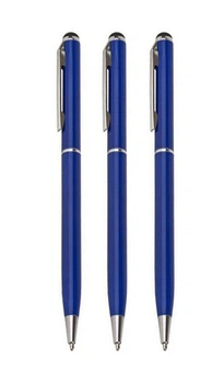 Стилус с шариковой ручкой для емкостных экранов S0534x3 комплект 3шт Blue