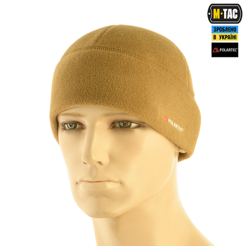 Шапка M-Tac Watch Cap флис Polartec Coyote S