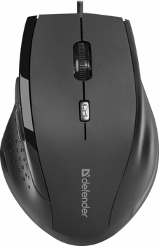 Мишка Defender Accura MM-362 6кн 1600 dpi чорна (52362)