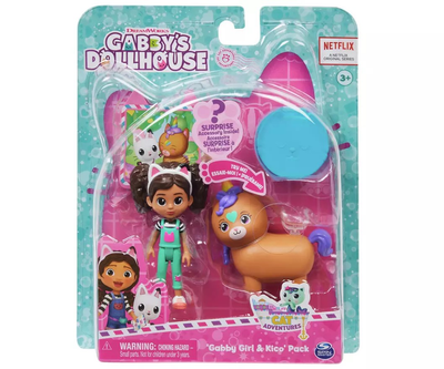 Zestaw figurek Spin Master Gabby's Dollhouse Gabby Girl & Kico' Pack (778988600139)