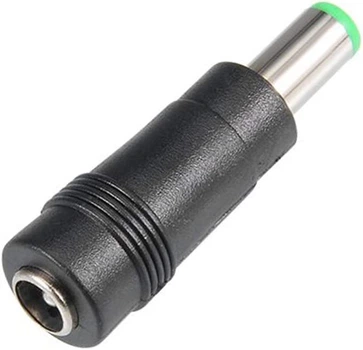 Перехідник живлення S1020 з DC 5.5x2.1мм на DC 6.3x3.0мм Black