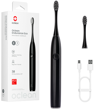 Електрична зубна щітка Oclean Endurance Eco Black (6970810553321)