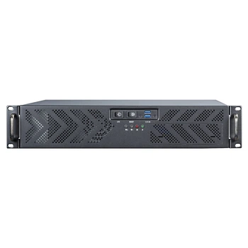 Серверный корпус Chieftec UNC-210T-B-U3-OP 2U Rackmount без блока питания 2×USB 3.0 (FBAFECF39DCA)