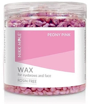 Воск в гранулах для бровей и лица - Nikk Mole Peony Pink 100g (1349392-9773640)