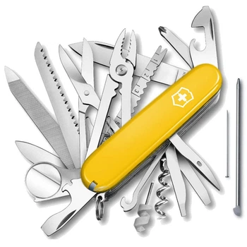Складаний швейцарський ніж Victorinox Swisschamp Yellow 33 in 1 Vx16795.8