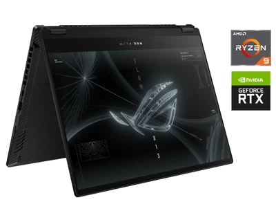 Ігровий ультрабук-трансформер Asus Rog Flow x13 GV301RE / 13.4" (1920x1200) IPS / AMD Ryzen 9 6900HS (8 (16) ядер по 3.3 - 4.9 GHz) / 16 GB DDR5 / 1000 GB SSD / nVidia GeForce RTX 3050 Ti, 4 GB GDDR6, 128-bit / WebCam б/в