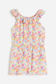 Шорты-комбинезон цветочный принт H&M 140см (400097432)