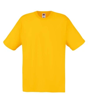 Футболка мужская Fruit of the Loom Original T 3XL Желтый (0610820343XL)