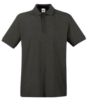 Футболка поло мужская Fruit of the Loom Premium polo XL Светлый графит (0632180GLXL)