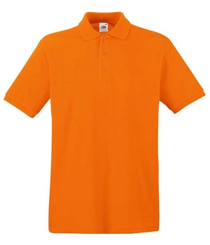 Футболка поло чоловіча Fruit of the Loom Premium polo XXL Помаранчевий (0632180442XL)