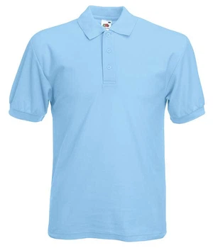 Поло Fruit of the Loom 65/35 Polo M Небесно-Голубой (0634020YTM)