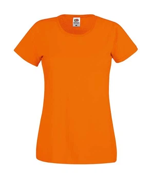 Футболка Fruit of the loom Original Lady-Fit S Оранжевый (61-420-0)