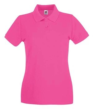 Поло Fruit of the Loom Premium polo lady-fit XXL Малиновий (0630300572XL)