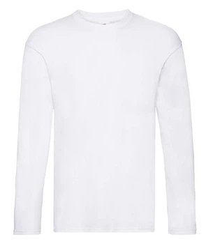 Футболка з довгим рукавом Fruit of the Loom Original long sleeve T XXL Білий (0614280302XL)