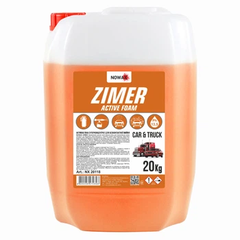 Активная пена Nowax Zimer Active Foam концентрат для бесконтактной мойки 20кг