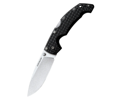 Нож складной Cold Steel Voyager Large Drop Point Plain Edge, Black (CST CS-29AB)