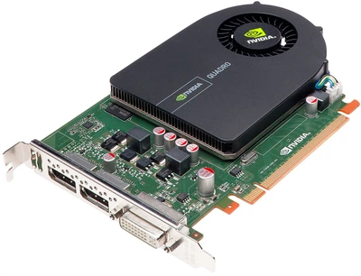 Відеокарта Dell NVIDIA Quadro 2000 1 GB GDDR5 128bit, DirectX_11 (2xDP/DVI) Б/В