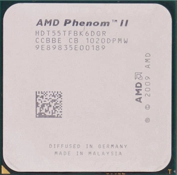 Процесор AMD Phenom II X6 (six core) 1055T 2.8-3.3 GHz 125W Б/В