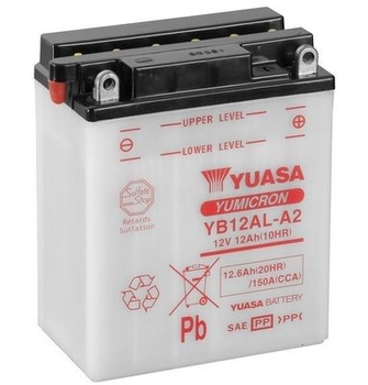 Аккумулятор Yuasa YuMicron Battery (сухозаряженный) 12,6 Ah/12V "0" (+ справа)