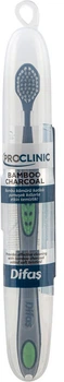 Зубная щетка Difas PRO-Clinic Bamboo Charcoal в дорожном кейсе Черный (512445_полностью черный)