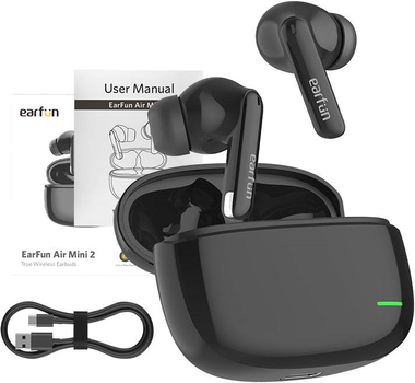 Навушники EarFun TWS Air mini 2 Black (6974173980268)