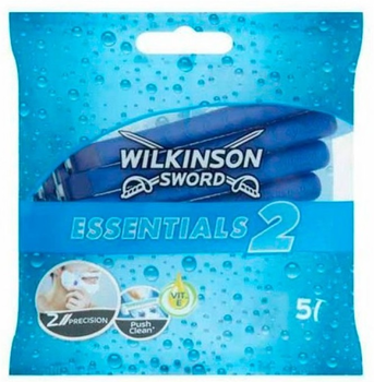 Бритва чоловіча Wilkinson Sword Essentials 2 5 шт (4027800079025)