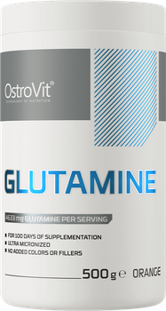 Амінокислота OstroVit L-Glutamine 500 г Апельсин (5902232611540)