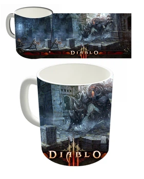 Чашка біла Діабло Diablo (z0645)