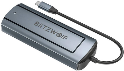 Адаптер Хаб 6в1 Blitzwolf Gray (BW-Neo TH13)