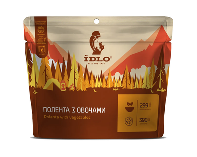 Сушені продукти ЇDLO Полента з овочами