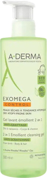 Гель для душу A-Derma Exomega Control Emollient 2 в 1 500 мл (3282779365444)