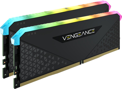 Pamięć Corsair DDR4-3600 65536MB PC4-28800 (Kit of 2x32768) Vengeance RGB RS Black (CMG64GX4M2D3600C18)