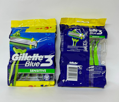 Gillette Blue 3 Sensitive станки для гоління 9+3 шт.