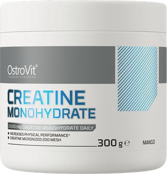 Креатин OstroVit Creatine Monohydrate 300 г Манго (5902232617603)